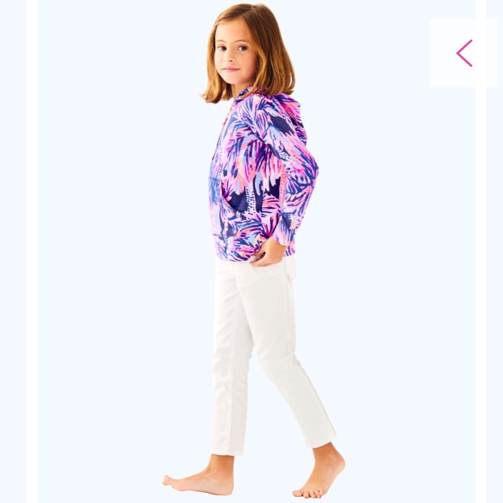 Lilly Pulitzer Hooded Girl’s Popover NWOT